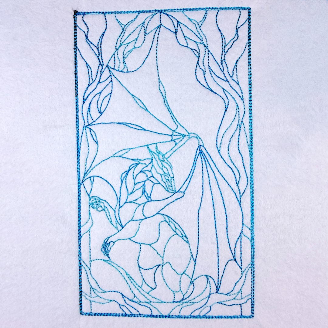 Queen Dragon Stained Glass Queen Dragon Stained Glass