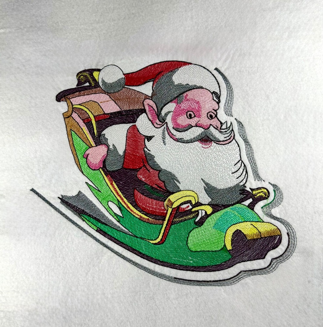 Santa Claus On Sleigh Santa Claus On Sleigh