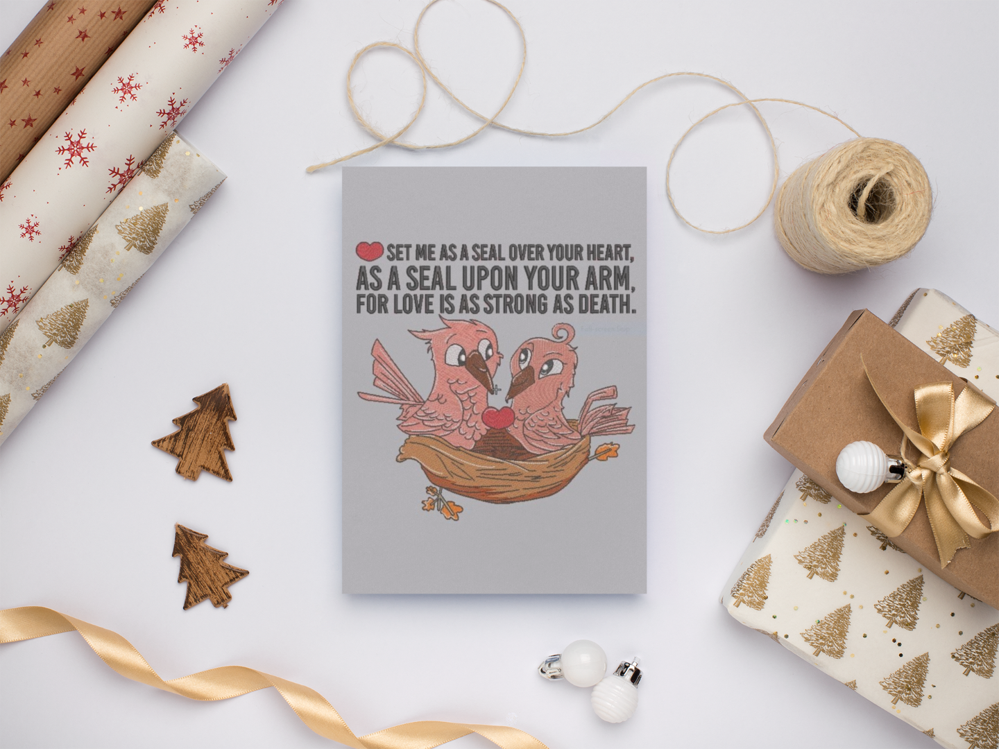 Love is Strong Birds Quote Love is Strong Birds Quote