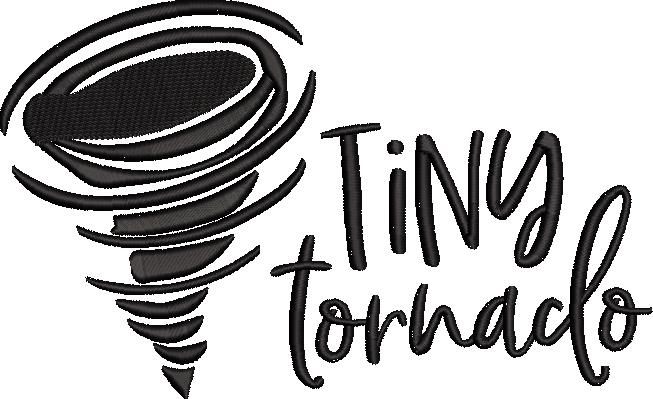Tiny Tornado Embroidery Design