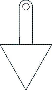 Triangle Key Fob - ITH