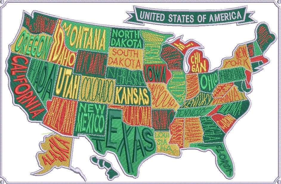 United States Of America Map