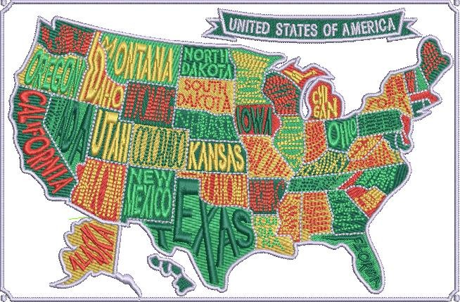 United States Of America Map