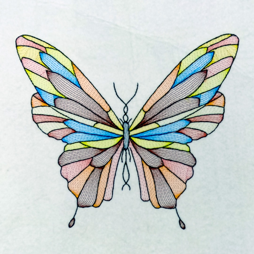 Stained Glass Butterfly Stained Glass Butterfly