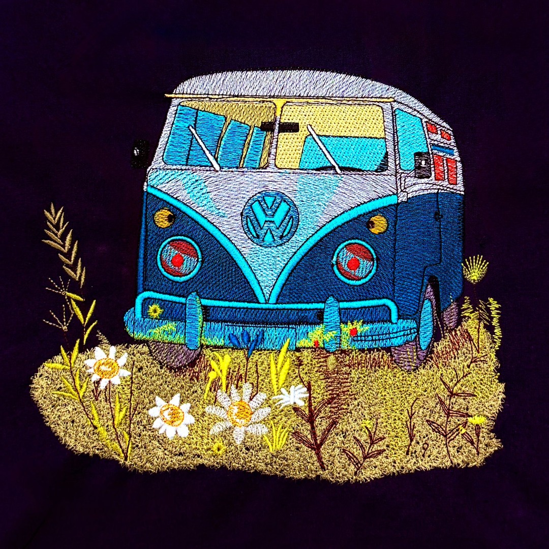 Floral Hippie Van Floral Hippie Van