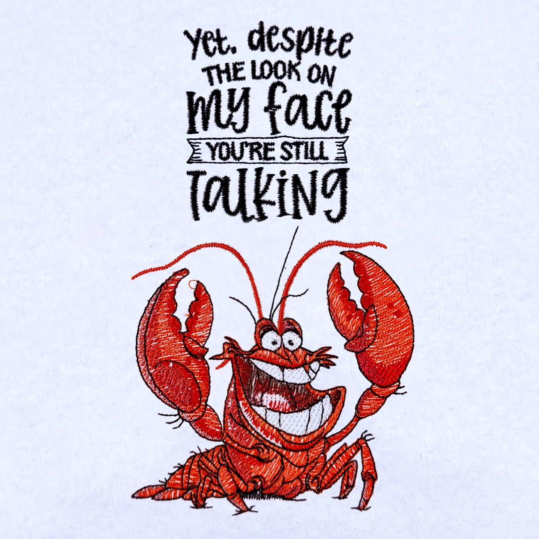 You're Still Talking Funny Lobster Saying - Free in April Value Pack You're Still Talking Funny Lobster Saying - Free in April Value Pack