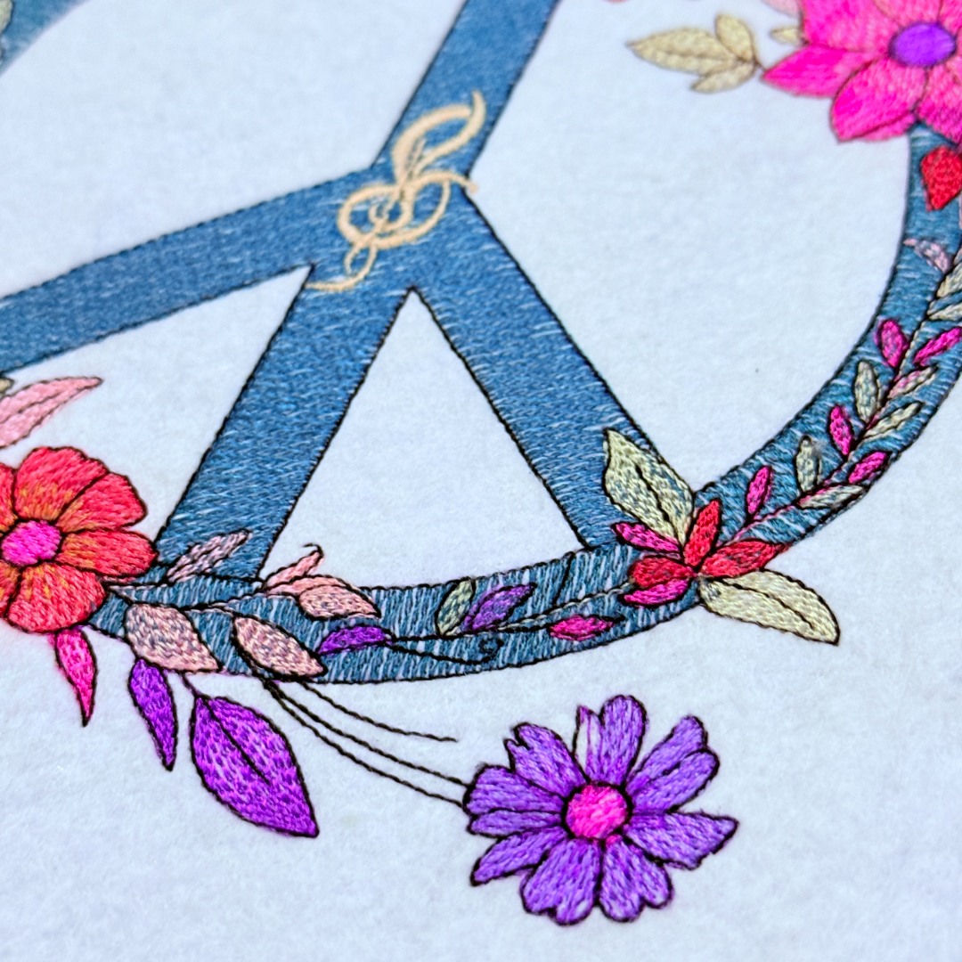 Musical Peace Floral Sign Musical Peace Floral Sign