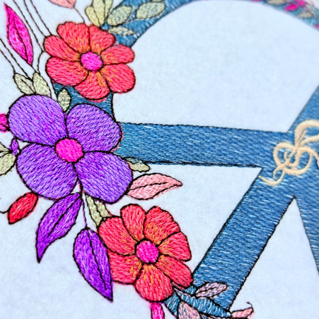 Musical Peace Floral Sign Musical Peace Floral Sign