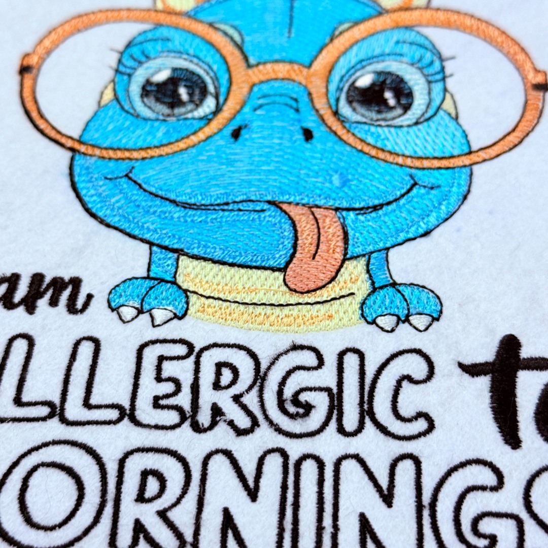 Allergic To Mornings Funny Dino Saying Allergic To Mornings Funny Dino Saying