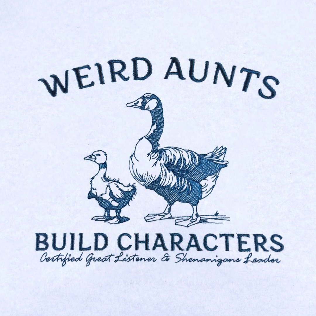 Weird Aunts Build Characters Funny Duck Saying Weird Aunts Build Characters Funny Duck Saying