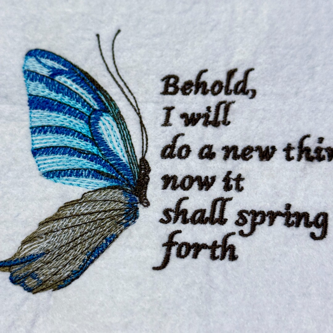 A New Thing Butterfly Quote A New Thing Butterfly Quote