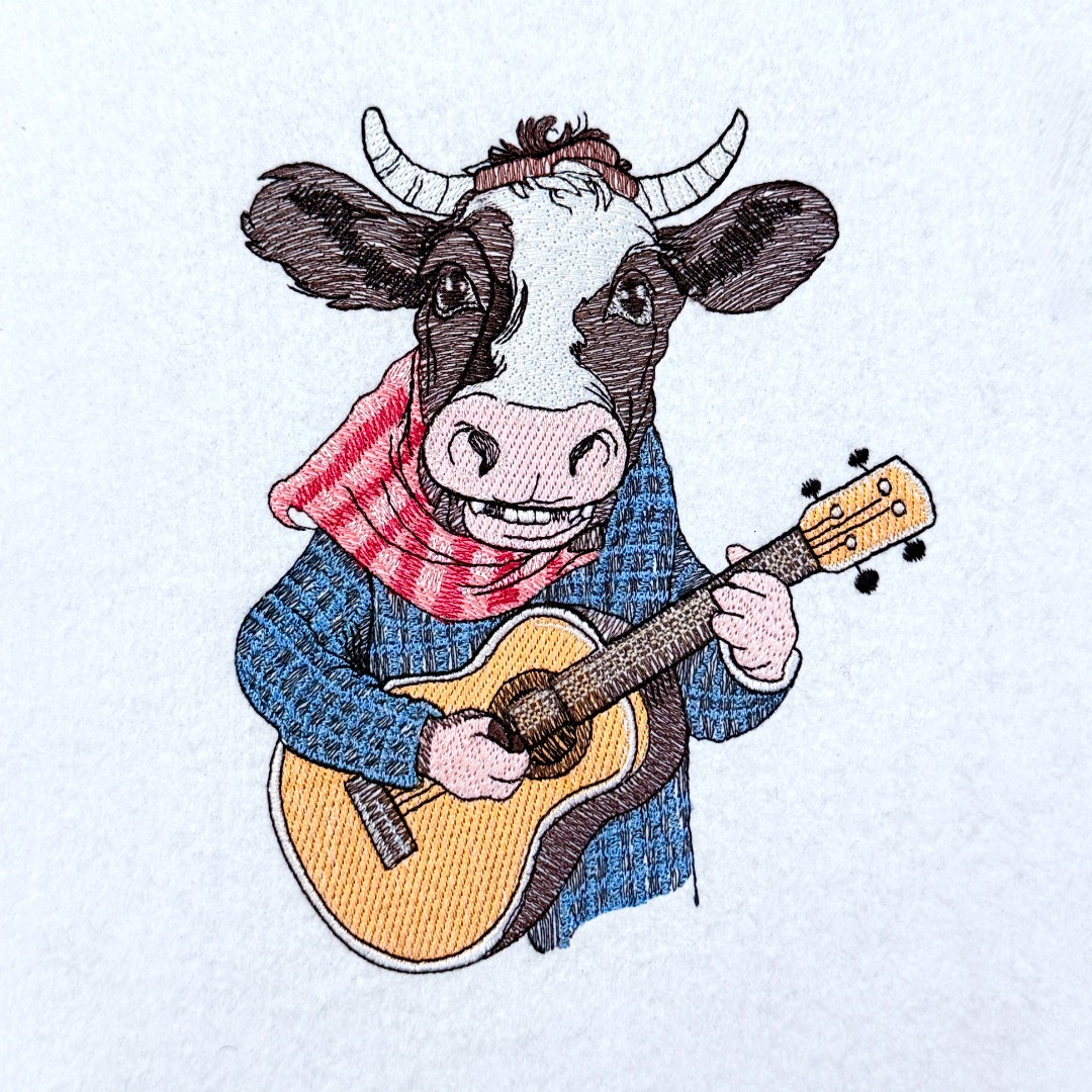 Moo-sician Cow Moo-sician Cow
