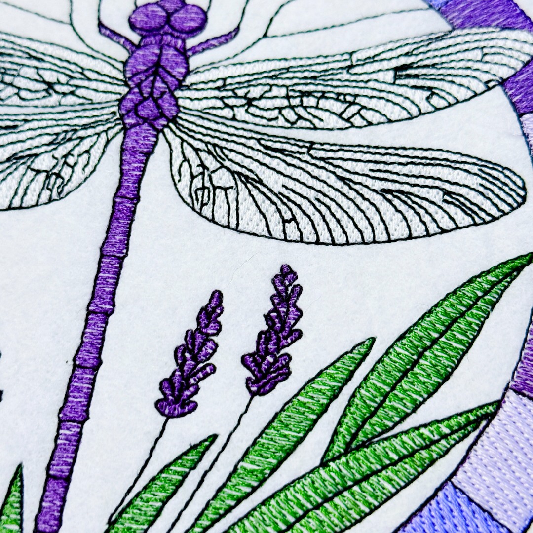 Stained Glass Dragonfly Suncatcher