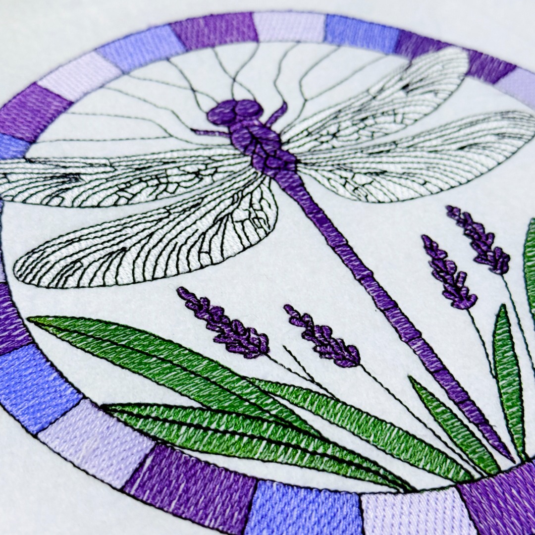 Stained Glass Dragonfly Suncatcher