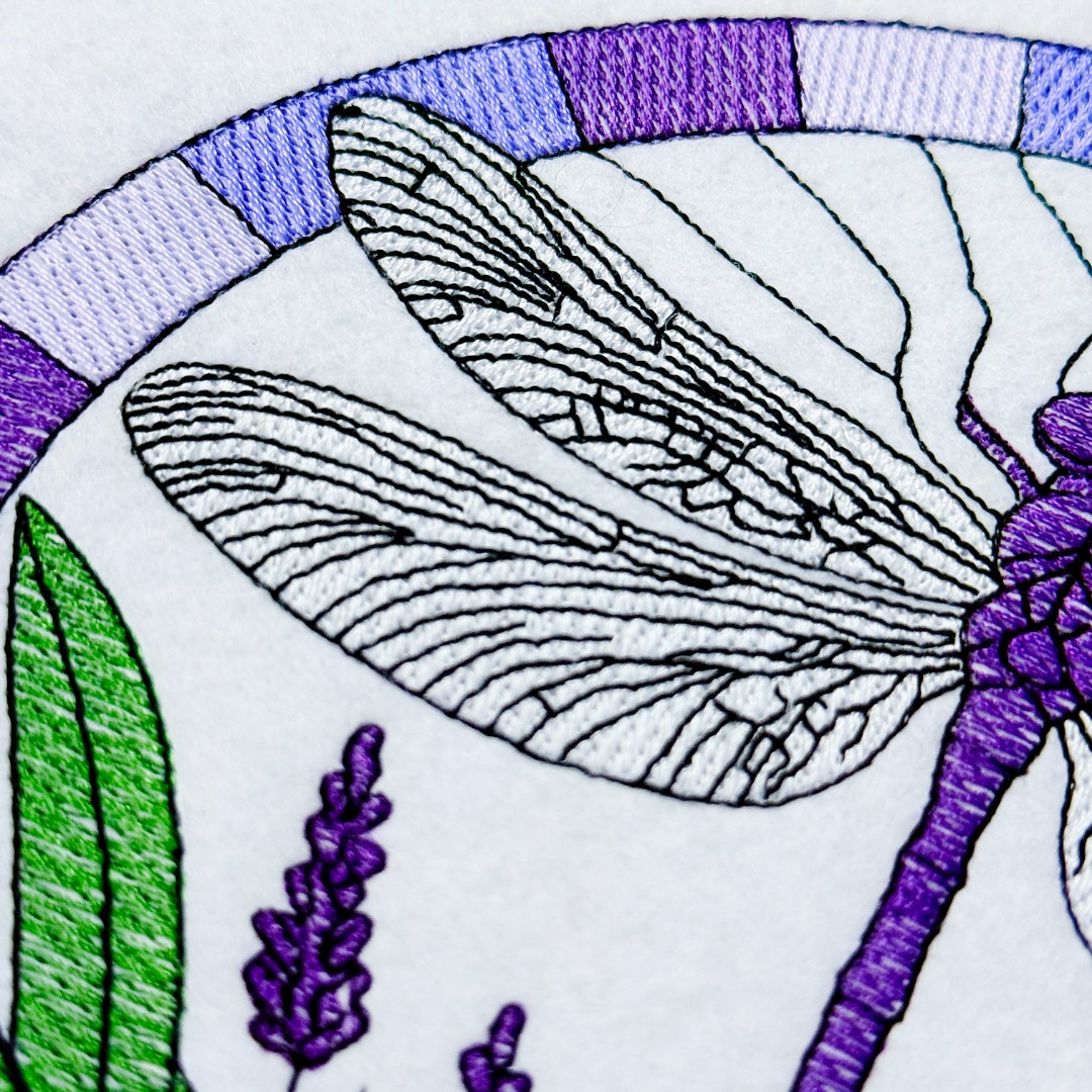 Stained Glass Dragonfly Suncatcher
