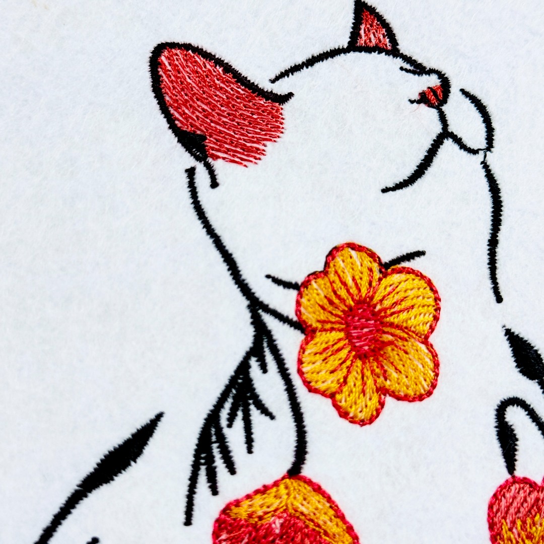 Floral Cat