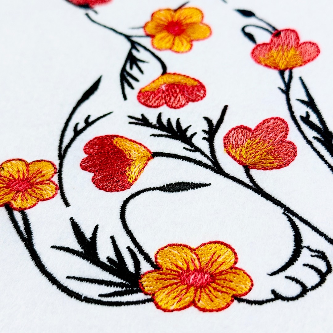 Floral Cat