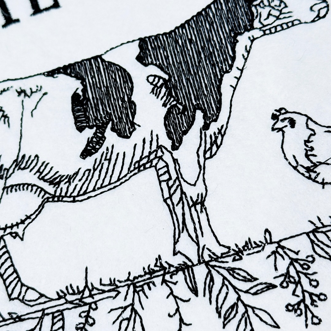 Home Sweet Homestead Cow Quote