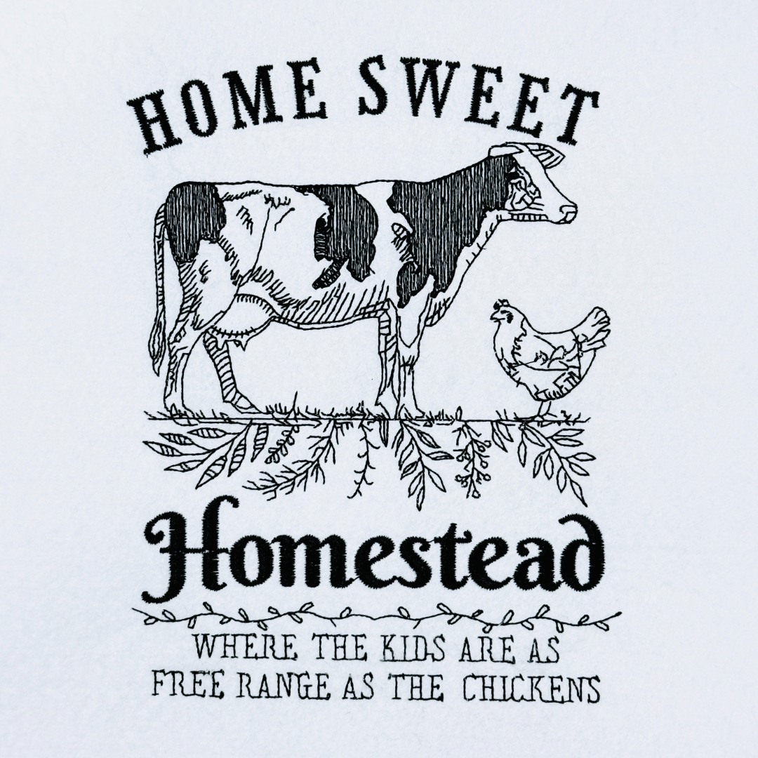 Home Sweet Homestead Cow Quote Home Sweet Homestead Cow Quote