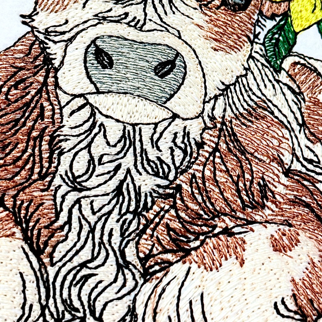 Sunflower Baby Highland Cow Sunflower Baby Highland Cow