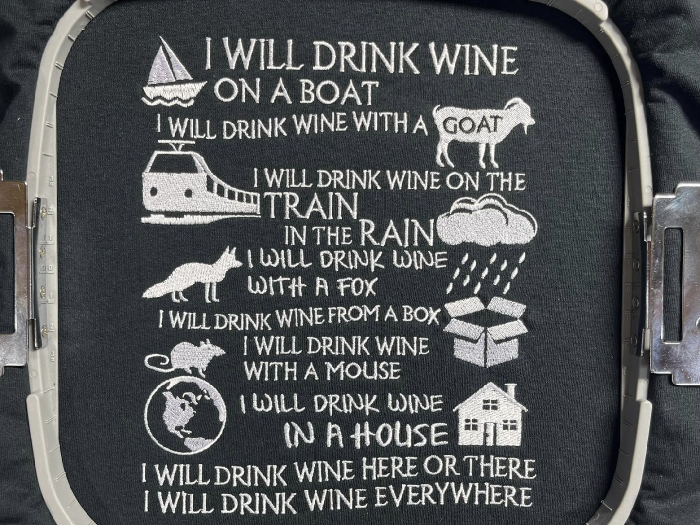 I Will Drink On A Boat Quote