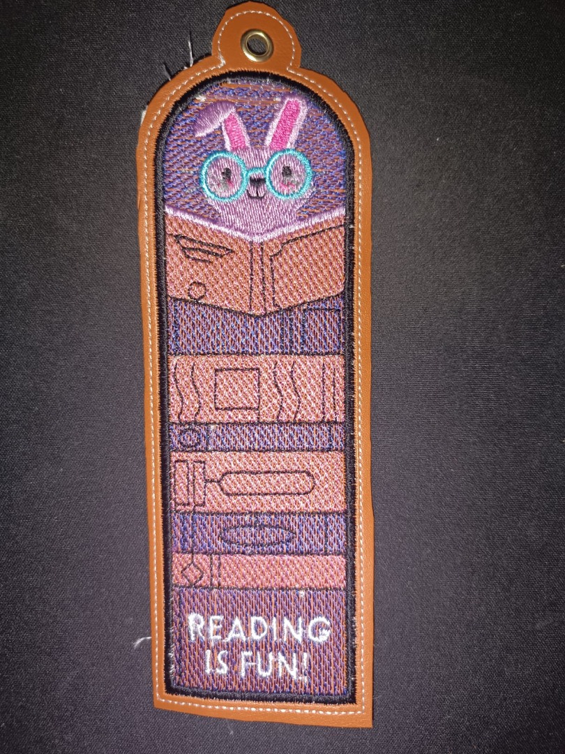 Reading Is Fun Rabbit BookMark Reading Is Fun Rabbit BookMark