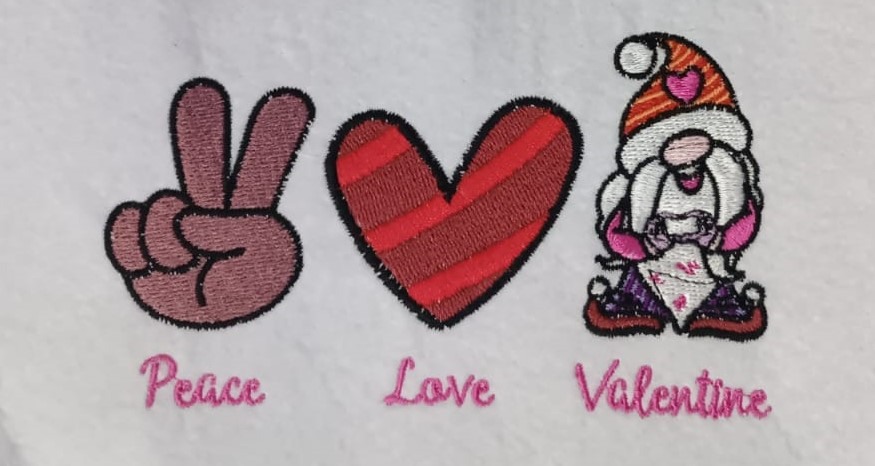 Peace Love Valentine Peace Love Valentine