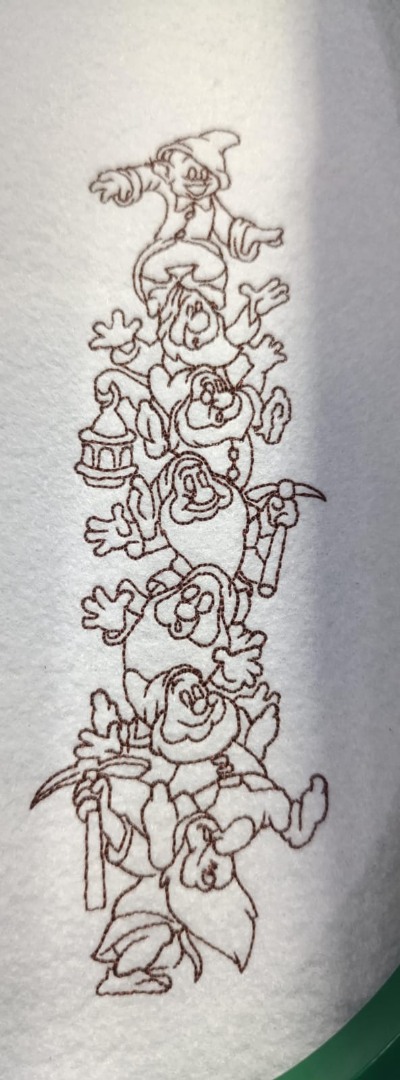 Seven Dwarfs Line Art Seven Dwarfs Line Art