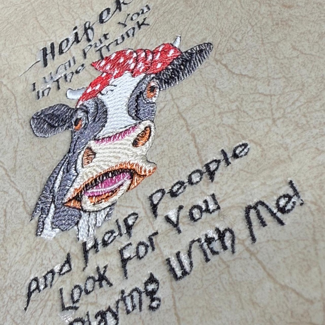 Stop Playing With Me Funny Heifer Quote