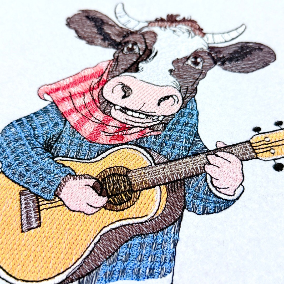 Moo-sician Cow Moo-sician Cow