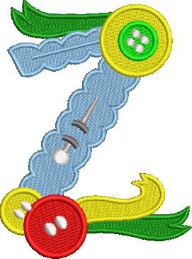 Sewing Alphabets A to Z Sewing Alphabets A to Z
