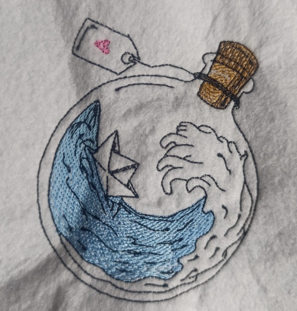 Paper Ship in a Bottle Paper Ship in a Bottle