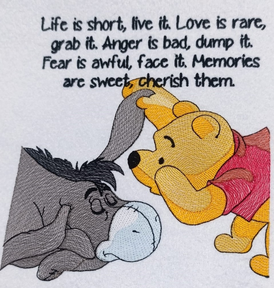 Life Is Short Pooh Quote Life Is Short Pooh Quote