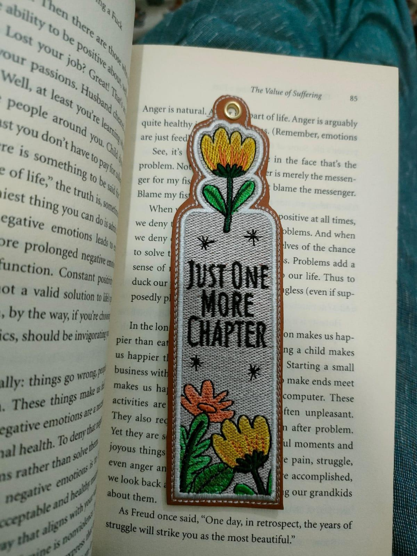 Just One More Chapter Bookmark Just One More Chapter Bookmark