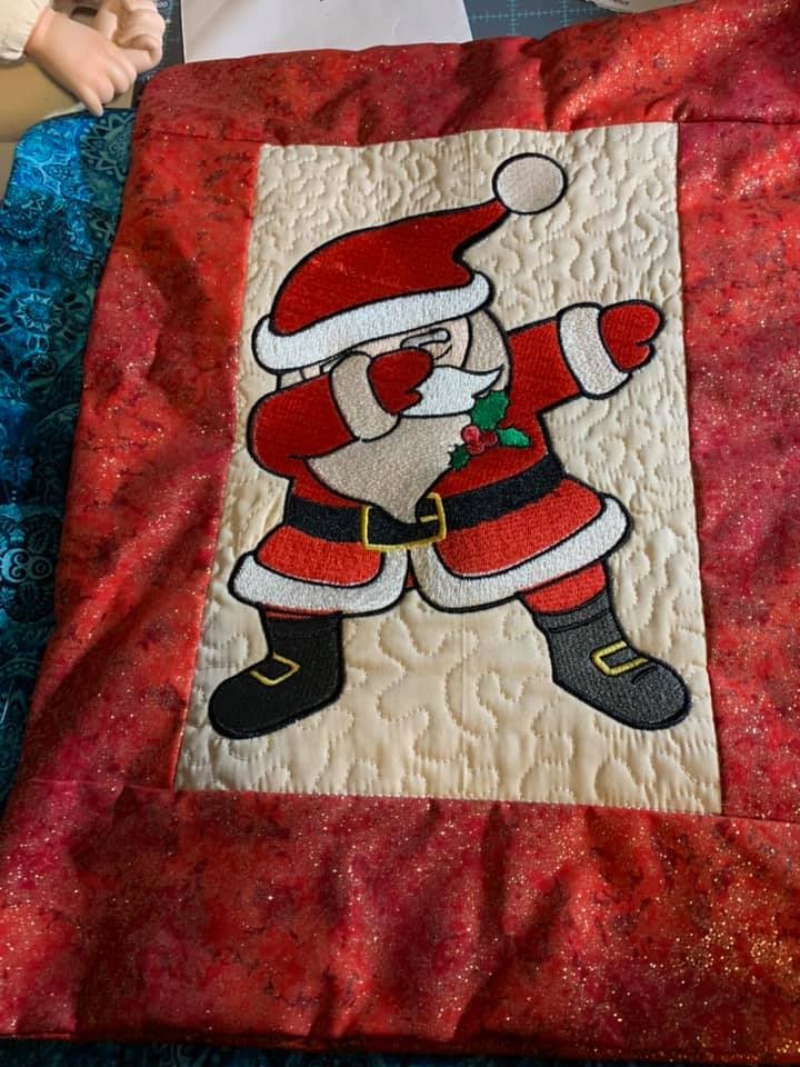 Dabbing Santa