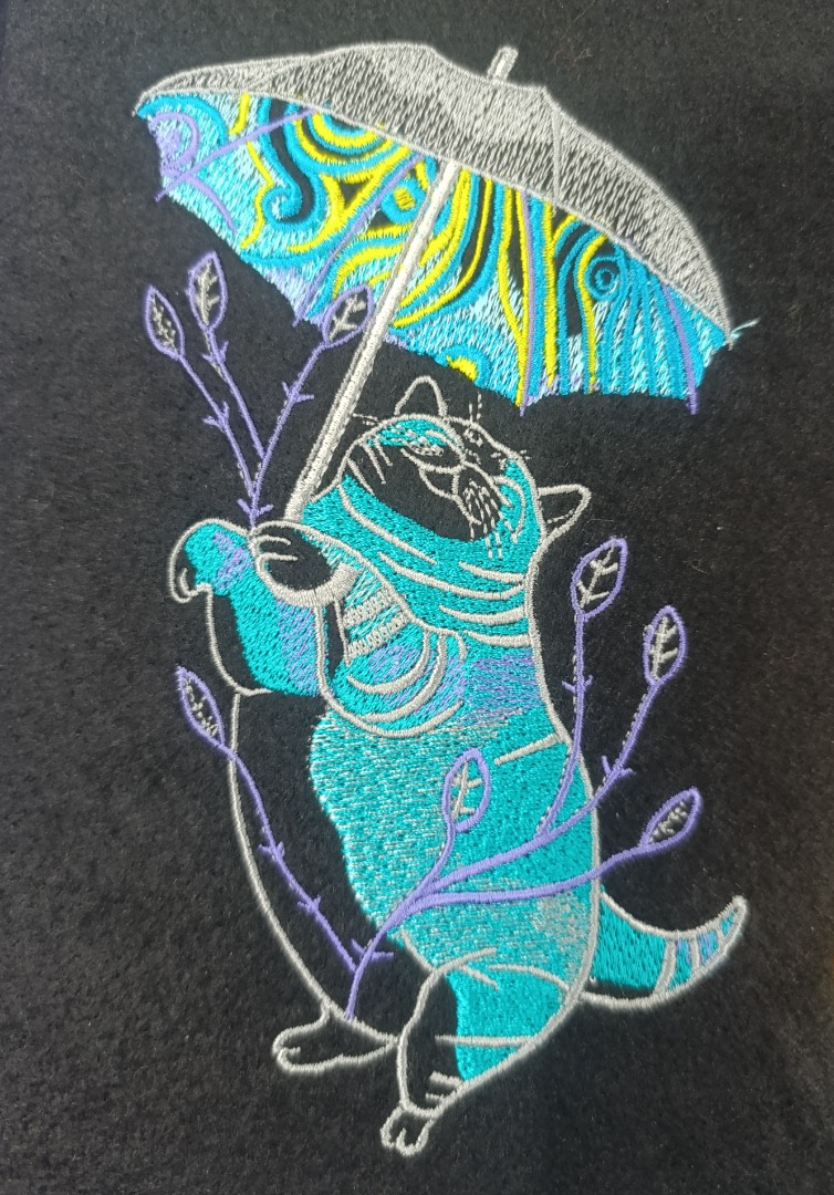 Cat With Umbrella Cat With Umbrella