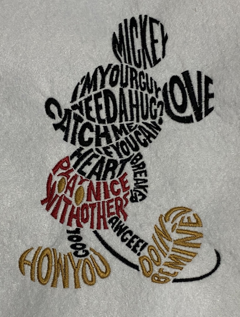 Playful Mouse WordArt Playful Mouse WordArt