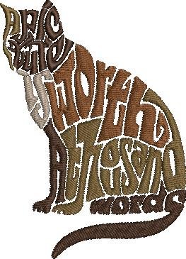 Cat Word Art Cat Word Art
