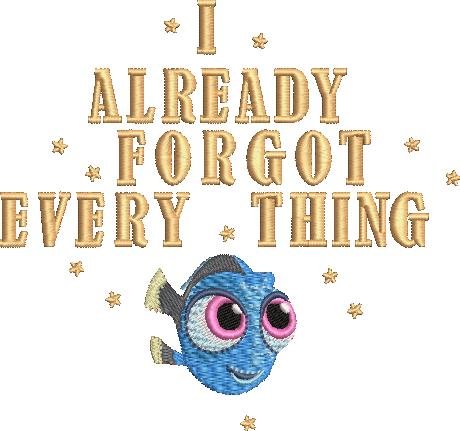 I Already Forgot Fish Quote I Already Forgot Fish Quote
