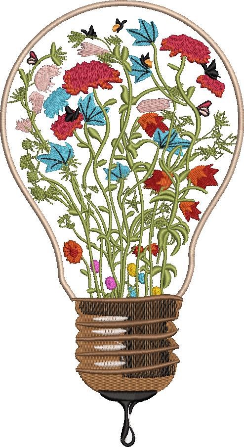 Floral Bulb Without BG Floral Bulb Without BG
