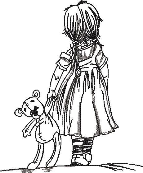 Girl & Doll Girl & Doll