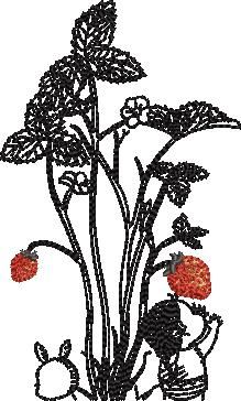 Strawberry Flower