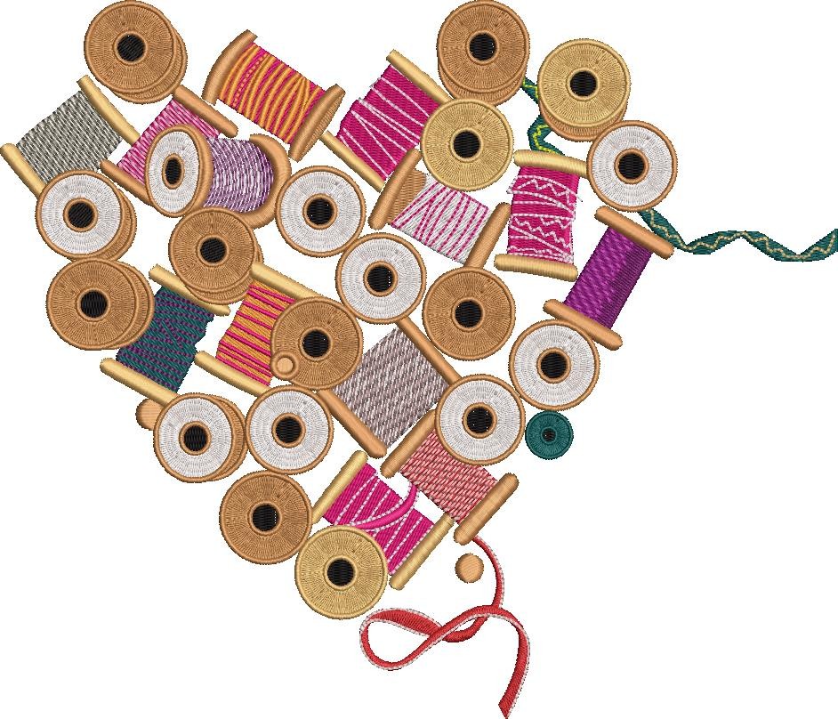 Thread Heart Pattern Thread Heart Pattern