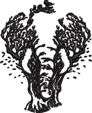 Tree Elephant Illusion