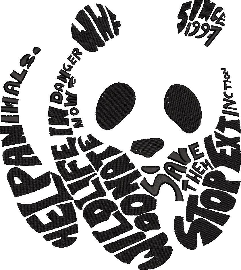 Panda Wordart Panda Wordart