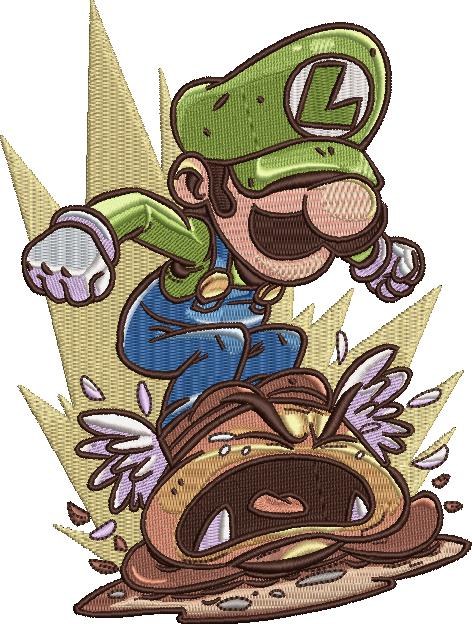 Adventurous Plumber Embroidery Pattern Adventurous Plumber Embroidery Pattern