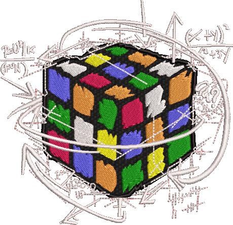 Rubik Cube with Black Base Rubik Cube with Black Base