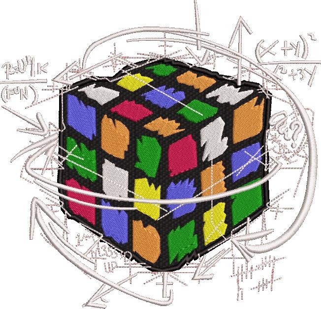 Rubik Cube with Black Base Rubik Cube with Black Base