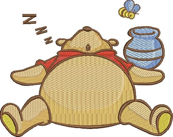 Pooh Sleeping Pooh Sleeping