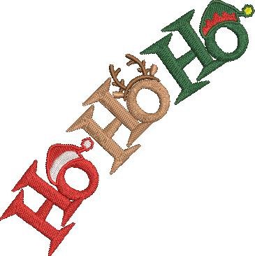 Hoho Christmas Embroidery Hoho Christmas Embroidery